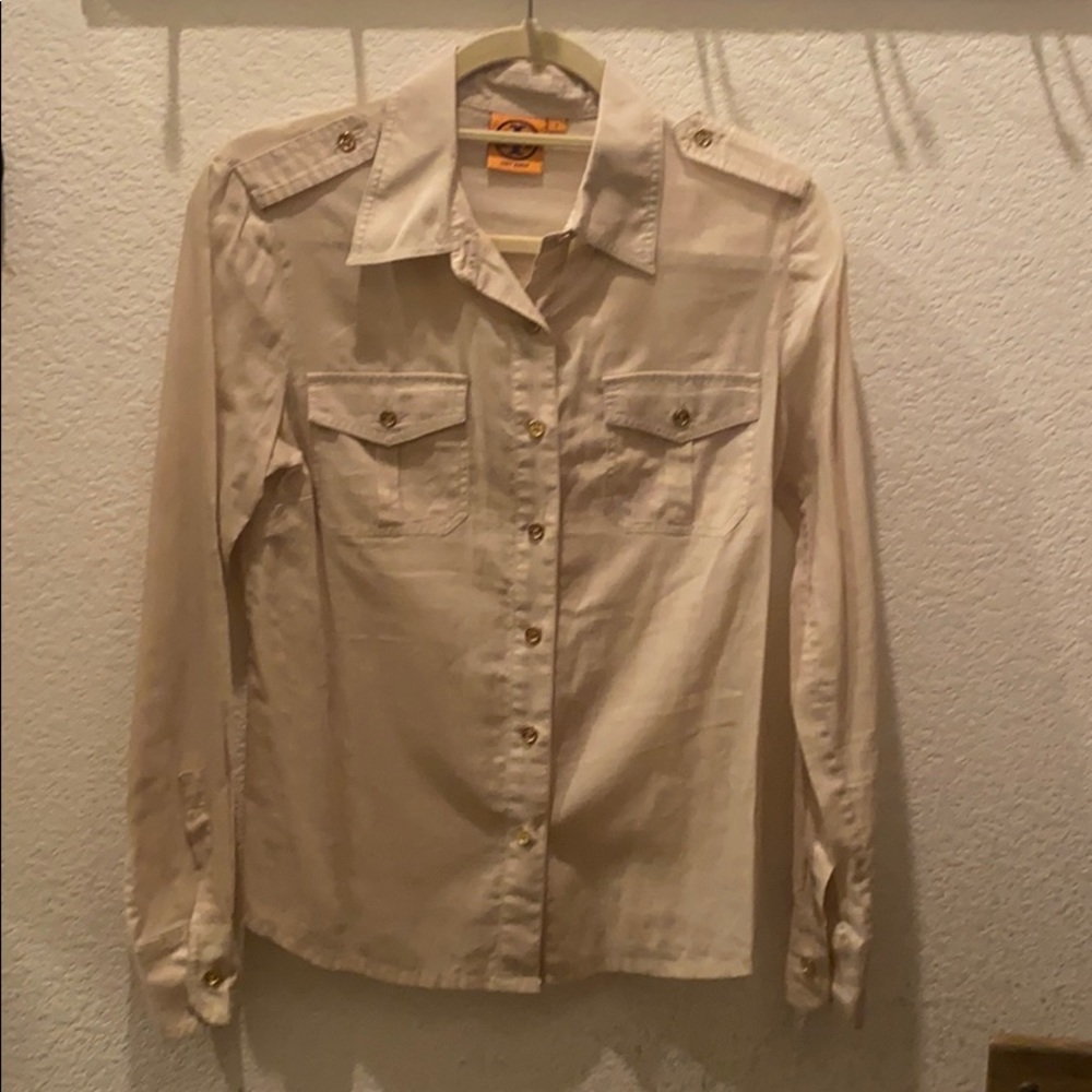 TORY BURCH classic button down